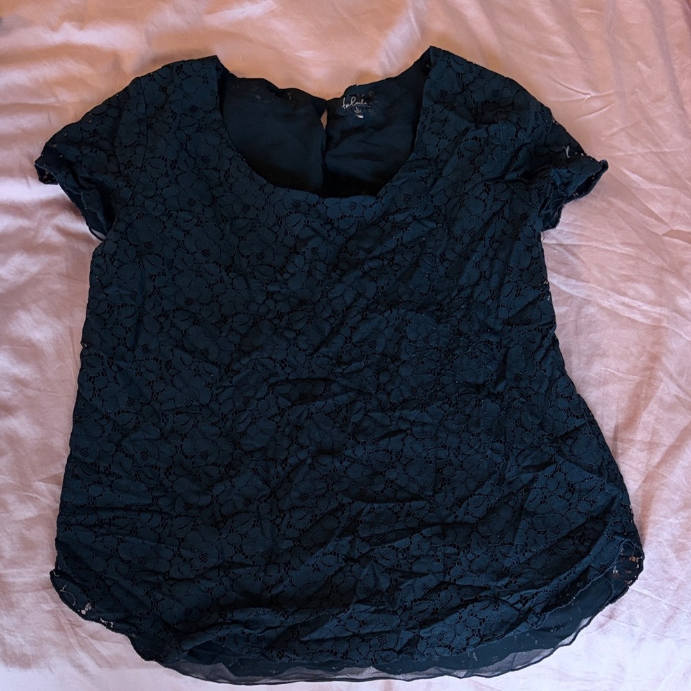 Talula Black Lace Blouse